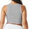 BELLA + CANVAS Women's Micro Rib Racer Tank Top, Sleeveless Crewneck Fitted Stretch Tank